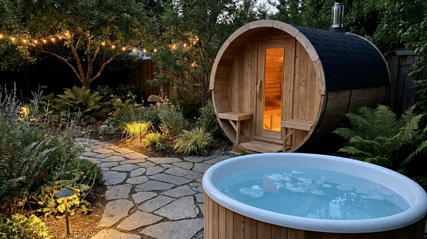 single-person sauna