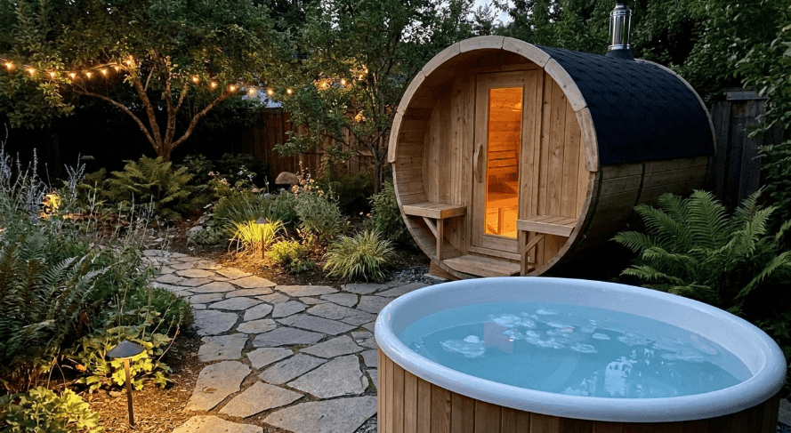 single-person sauna